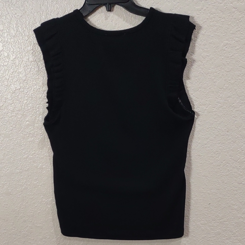 Philosophy Black Sleeveless Top - Picture 7 of 15